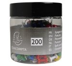 Punaises de fixation - Boîte de 200