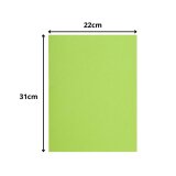 Pack of 30 insert folders Forever Flash 80 100% recycled- 22x31cm - Assorted colours