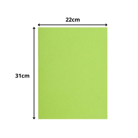 Pack of 30 insert folders Forever Flash 80 100% recycled- 22x31cm - Assorted colours