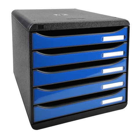BIG-BOX PLUS black/glossy ocean blue