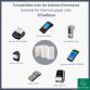 Bobines terminaux bancaires Exacompta 40339E - l 57 mm x L 18 m, Ø 40 mm - 1 pli(s) - Paquet de 10