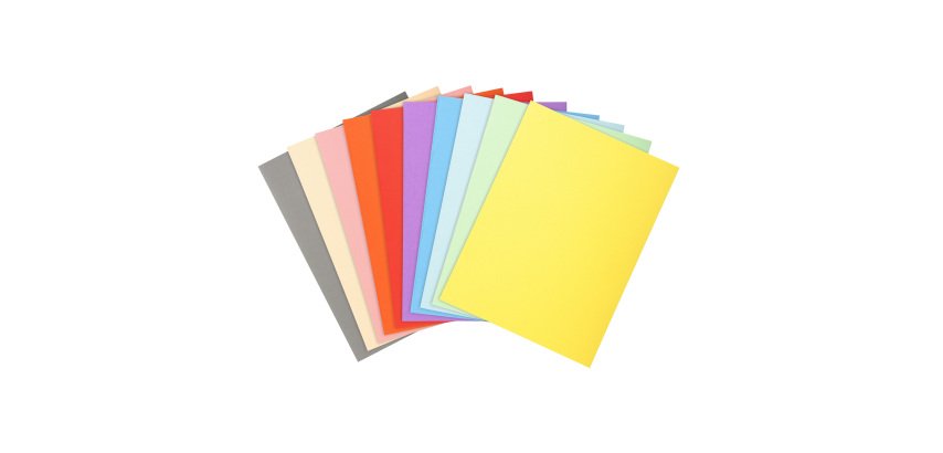 Chemise standard 170 Exacompta Forever® 24 x 32 cm - Coloris assortis - Paquet de 50