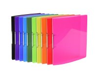 Exacompta Iderama Ring Binder PP, 2x15mm Rings, A4 - Assorted colours