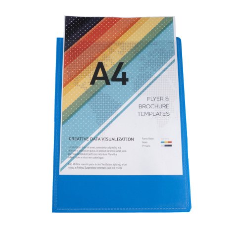 "Kreacover PP Display Book, A4" - Assorted colours