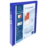 Kreacover PP Ring Binder, A4 Maxi, 2 D rings 25mm - Blue