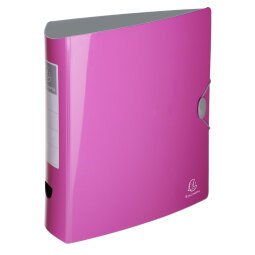 Lever arch file IDERAMA rigid PP spine 75mm A4 - Pink