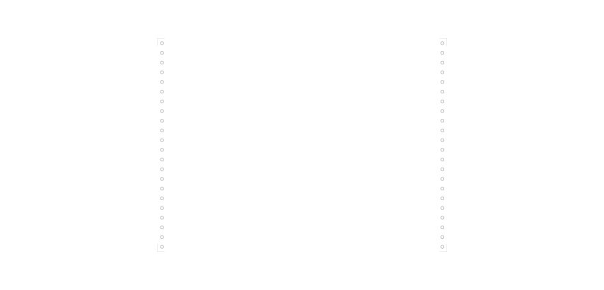 "2000 feuilles de listing blanc 380x11"" 1pli Bandes Caroll Détachables 70g" - Blanc