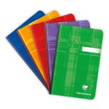 Carnet brochure, 110 x 170 mm, quadrillé 5x5