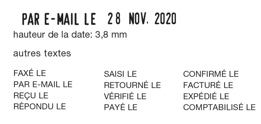 Trodat Printy 4817 Frans