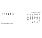 Trodat Professional 5546 Ziffernstempel