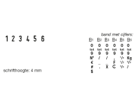 Trodat Professional 5546 Ziffernstempel