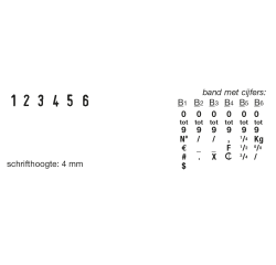 Trodat Professional 5546 Ziffernstempel