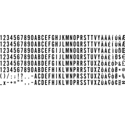 Set Typomatic 6004