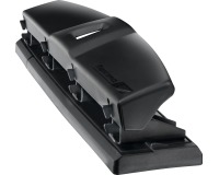 En_taladrador maped essentials metal 4 taladros capacidad 12 hojas color negro