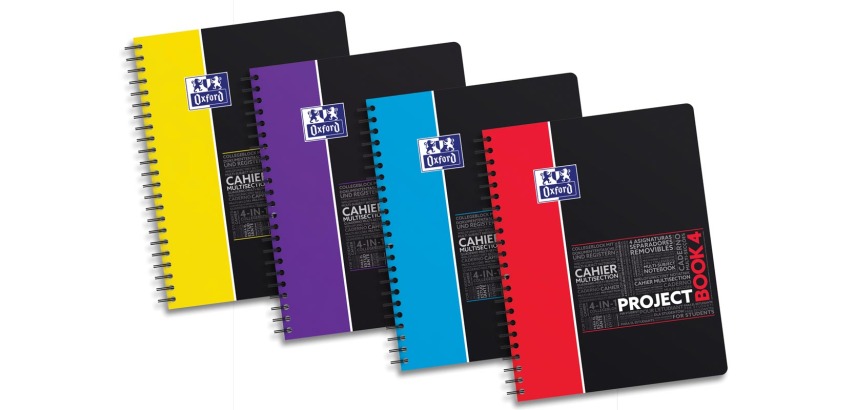 Oxford STUDENT SOS Notes projectbook, ft A4+, 200 pages, quadrillé 5 mm