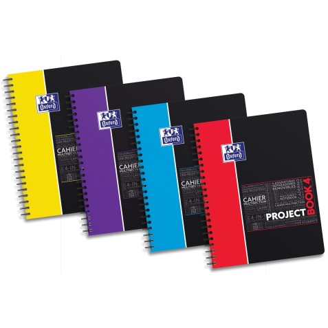 Oxford STUDENT SOS Notes projectbook, ft A4+, 200 pages, quadrillé 5 mm