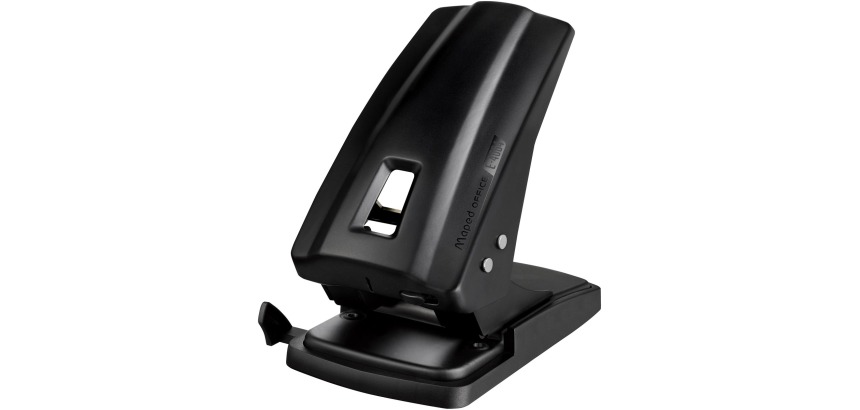 Maped perforateur Essentials Métal, 60/65 feuilles, noir, en boîte