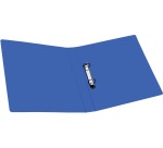 Classeur 2 anneaux cartonné Oxford Eurofolio+  A4 - Dos 3,5 cm bleu