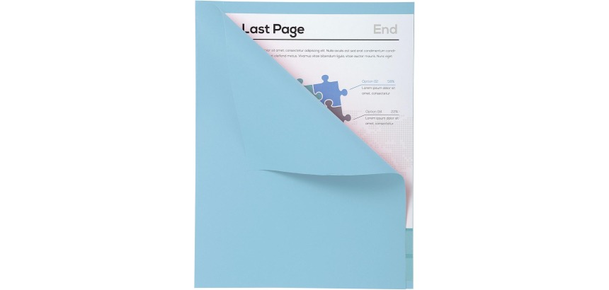 Aktenmappe Forever® 170 mit versetztem Rand, 24x32cm, Packung mit 100 Stück