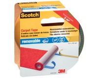 Scotch verwijderbare tapijttape, ft 50 mm x 7 m, op blister