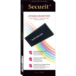 Securit batterij voor led display