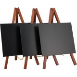Securit slate Mini, 24 x 15 cm, mahogany, pack of 3
