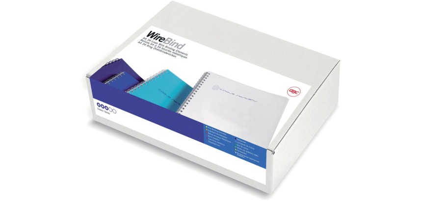 DRAADRUG GBC A5 6MM ZILV 100X