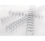 GBC BINDING A5 6MM SILVER 100X