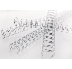 RELIURE GBC A5 6MM ARGENT 100X