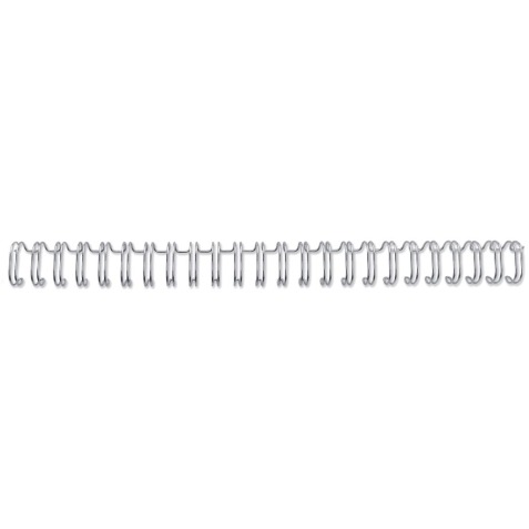 GBC WireBind draadruggen, doos van 100 stuks, ft A5, 8 mm, zilver