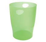 Papiermand met grote capaciteit van 15 liter.