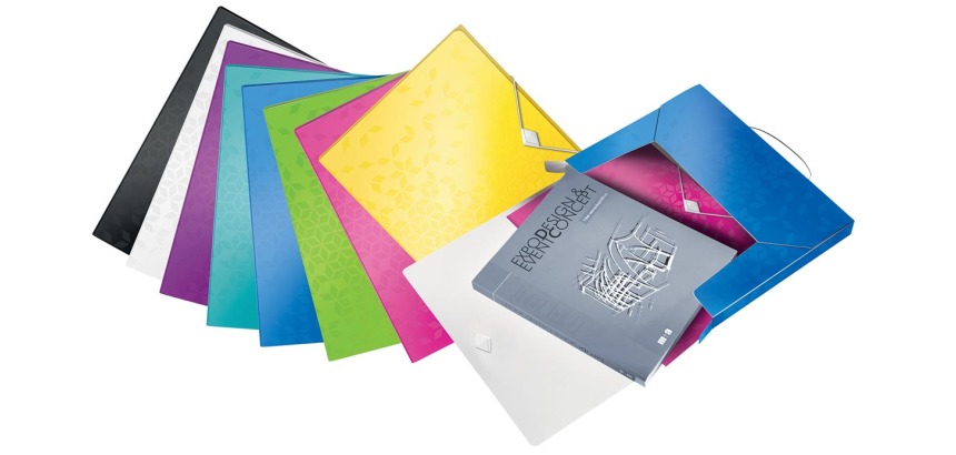Leitz WOW boîte de classement ft A4, couleurs assorties