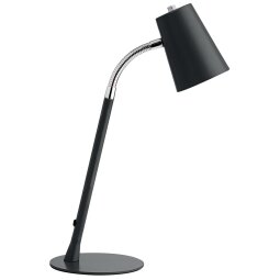 Unilux LED bureaulamp Flexio 2.0, zwart