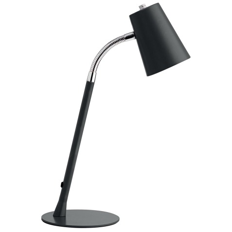 Unilux LED bureaulamp Flexio 2.0, zwart