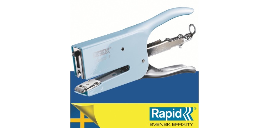 Rapid K1 stapling pliers 24/6-8, blue