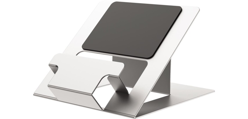 Fellowes Hylyft laptopstandaard, zilver