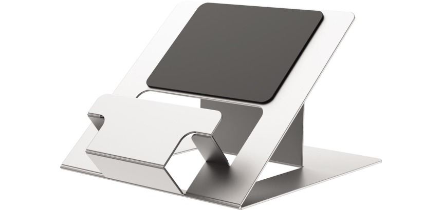 Fellowe Hylyft support pour ordinateur portable, argent