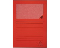 Exacompta Forever Recycled Window Folder, A4 (Pack 100)