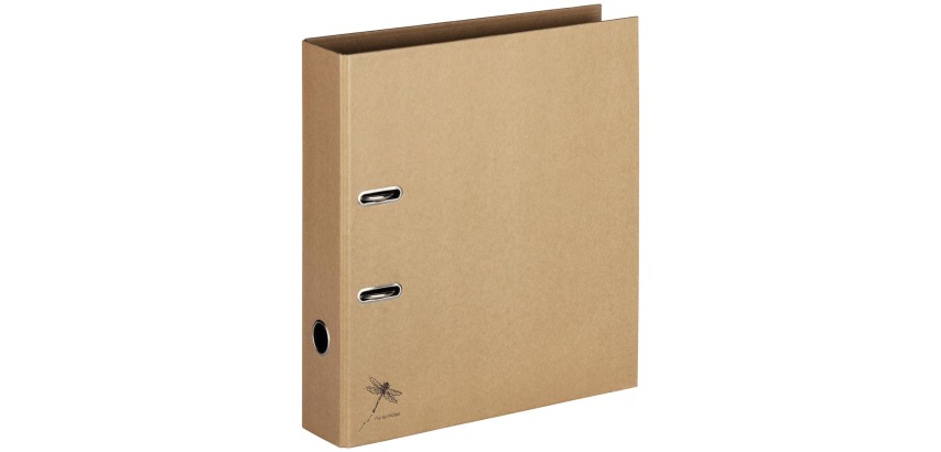 Pagna lever arch file Pure for A4 size, spine 7.5 cm, brown