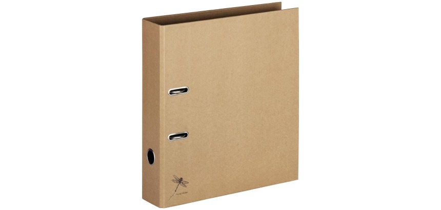 Pagna classeur à levier Pur pour ft A4, dos de 7,5 cm, brun