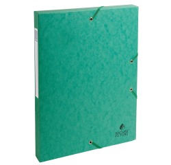 Archivbox aus Colorspan-Karton 600g, Rückenbreite 25mm mit Etikett, 25x33cm für DIN A4