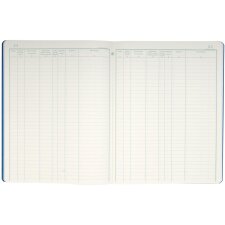 Registre Piqûre garagiste 320X250mm 80 feuilles bleu (néerlandais)