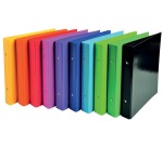 Classeur 2 anneaux cartonné Iderama A5 - Dos 3.5 cm couleurs assorties