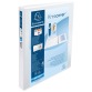 Kreacover PP Ring Binder, A4 Maxi, 2 D rings 25mm - White