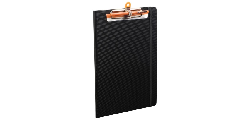 Exacompta Exactive ExaBoard Premium Foldover Clipboard - Black