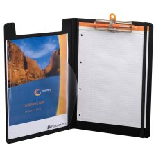 Exacompta Exactive ExaBoard Premium Foldover Clipboard - Black