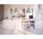 Bac de rangement My Box, A5, blanc/gris