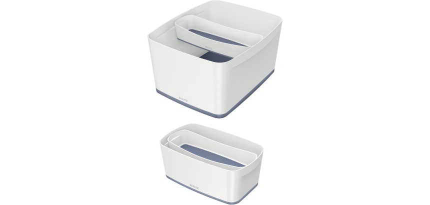 Plumier My Box, long, white/gray