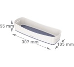 Plumier My Box, long, white/gray