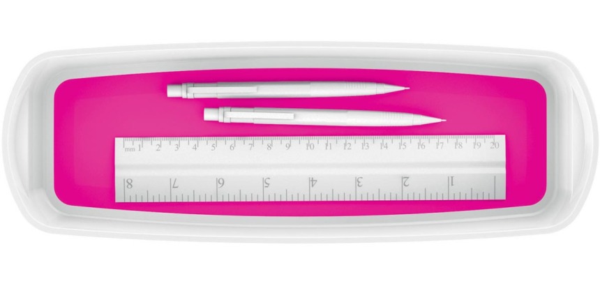 Plumier My Box, long, blanc/gris